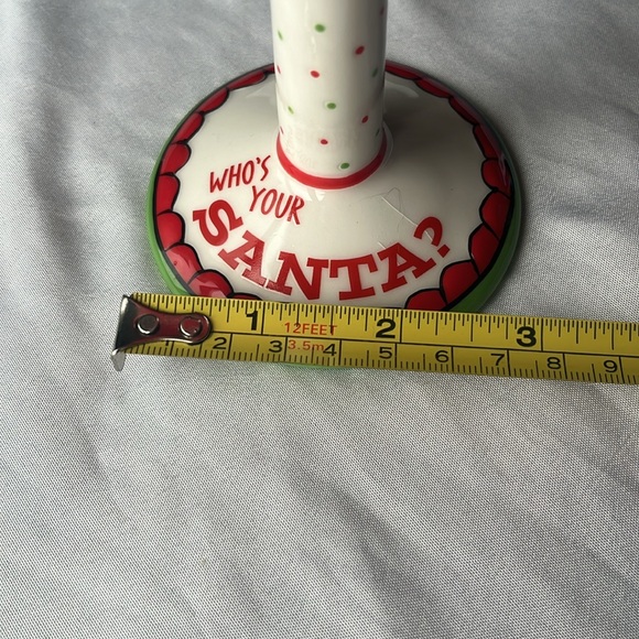Santa Martini Glass - Picture 2 of 6